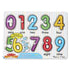 Melissa & Doug Numbers Peg Puzzle